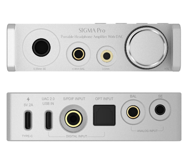Questyle Questyle Sigma Pro Silver - Przenośny DAC/AMP słuchawkowy z - 1583312 - zdjęcie 5